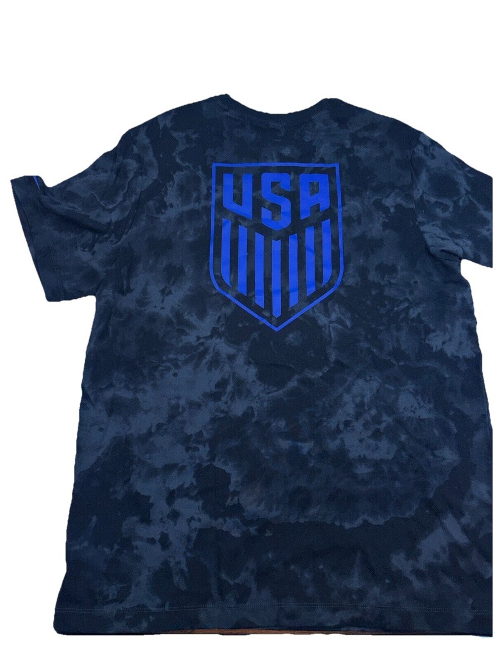 Nike USA Tie Dye Ignite T Shirt Men Black Short Sleeve Soccer Medium NWT